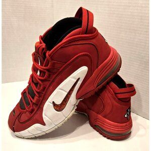 Nike Air Max Penny 1 Sneakers Size 10.5 Mens University Red 2014 685153-600